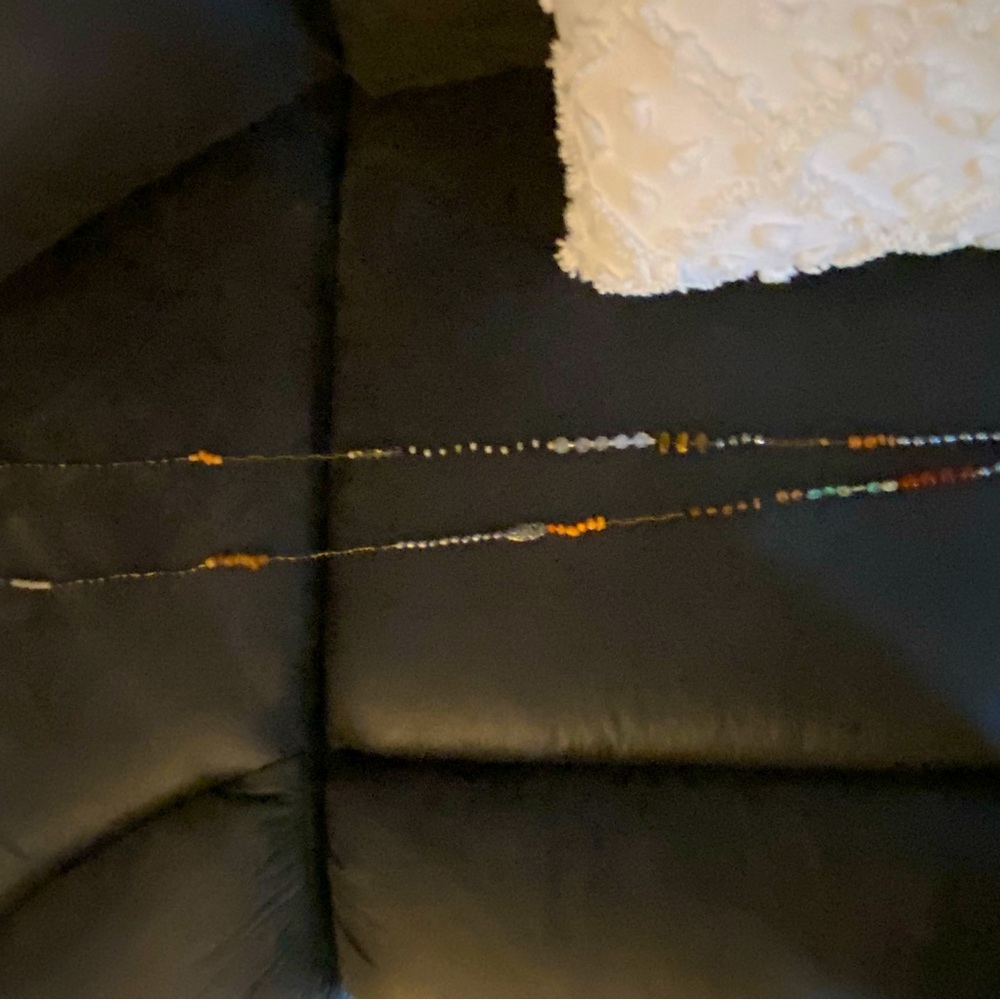 Silpada long necklace with tigers eye